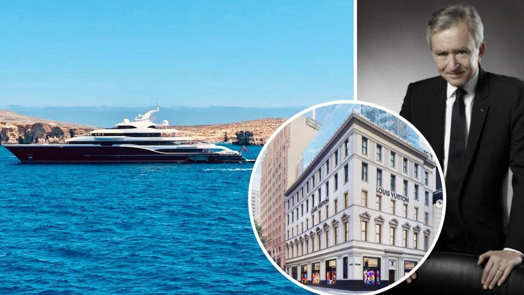 Bernard Arnault و یات Symphony طراحی لوکس و سبک زندگی یک برندمن جهانی