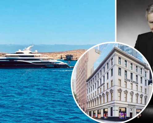 Bernard Arnault و یات Symphony طراحی لوکس و سبک زندگی یک برندمن جهانی